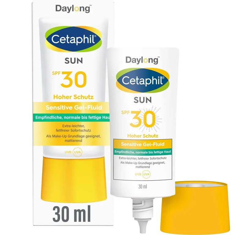 shopapotheke CETAPHIL SUN Sensitive Gel-Fluid SPF 30 Extra-leichter Sonnenschutz Gesicht