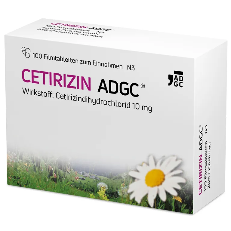 shopapotheke Cetirizin-ADGC® Allergie-Tablette mit schneller Wirkung gegen Heuschnupfen