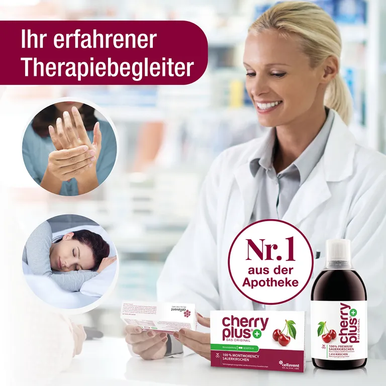 Shopapotheke CHERRY PLUS® - Montmorency-Sauerkirsch-Kapseln