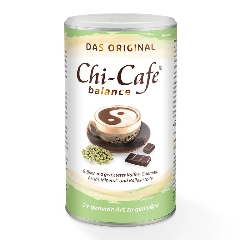 shopapotheke Chi-Cafe balance Wellness Kaffee mit Akazienfaser Guarana Reishi-Pilz Ginseng