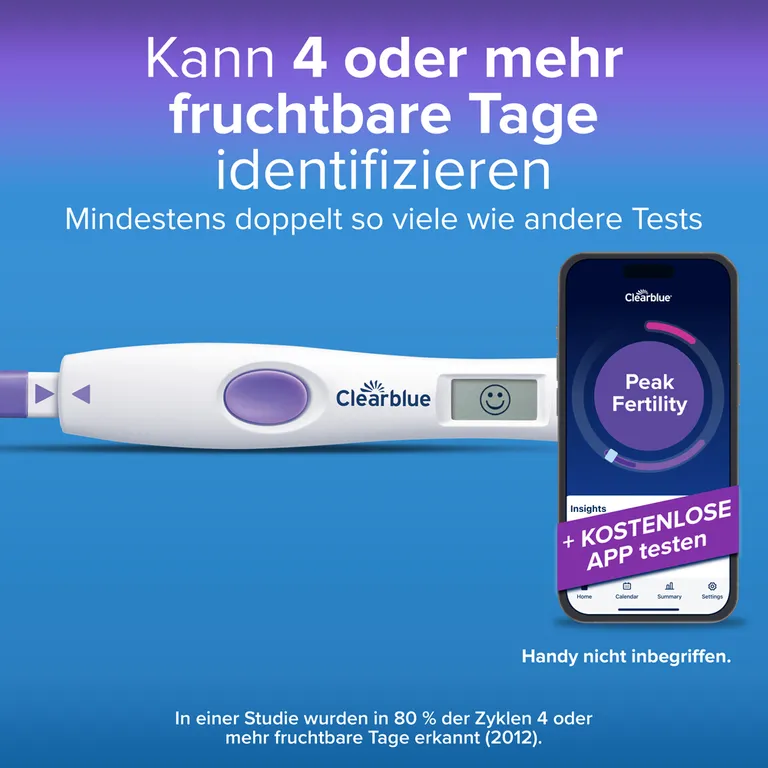 Shopapotheke CLEARBLUE Ovulation Und Schwangerschaftstest Kombipack