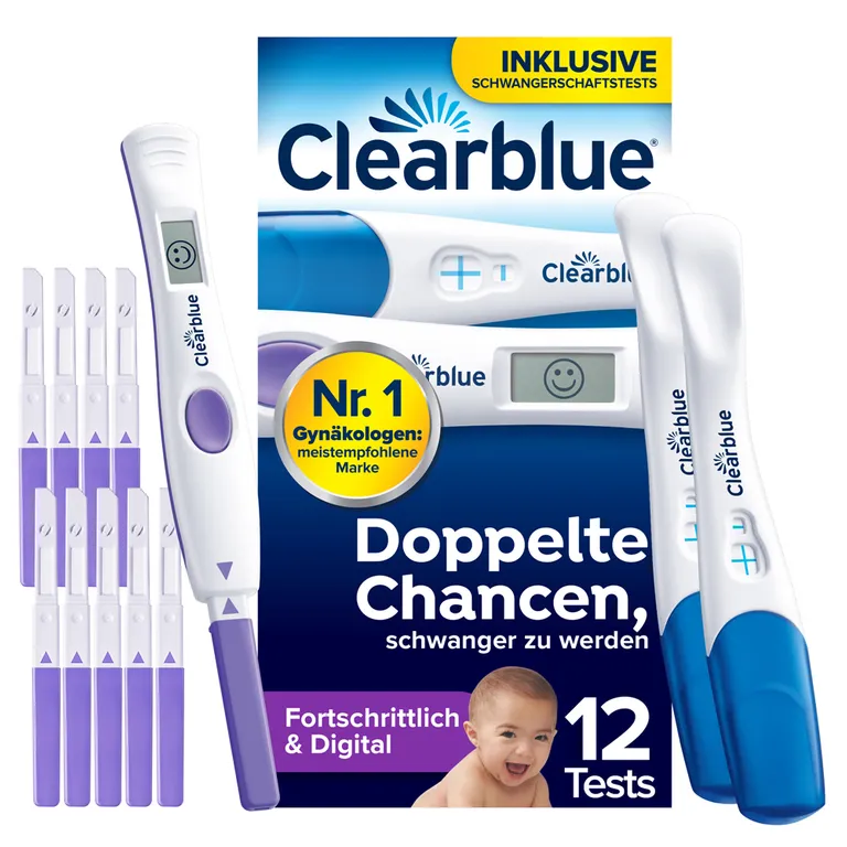 shopapotheke CLEARBLUE Ovulation und Schwangerschaftstest Kombipack