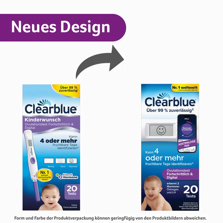 Shopapotheke Clearblue Ovulationstest Fortschrittlich & Digital 20er