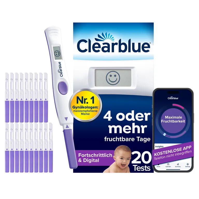shopapotheke Clearblue Ovulationstest Fortschrittlich & Digital 20er
