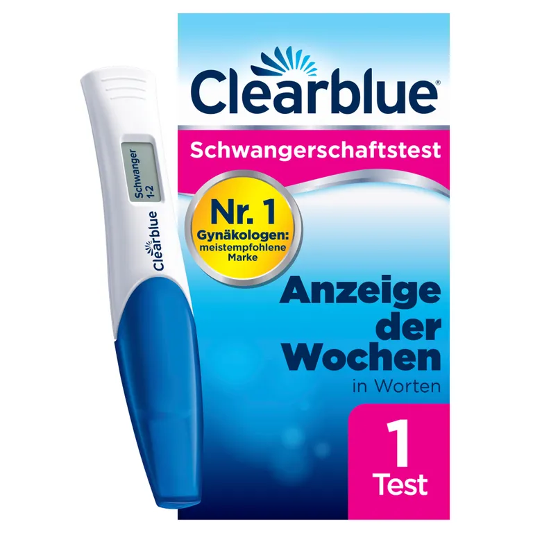 shopapotheke Clearblue Schwangerschaftstest Digital mit Wochenbestimmung 1er