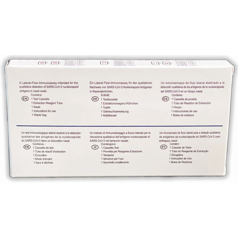 Shopapotheke Clungene Covid-19 Corona Schnelltest Nasal + GRATIS BLT Desinfektionsmittel