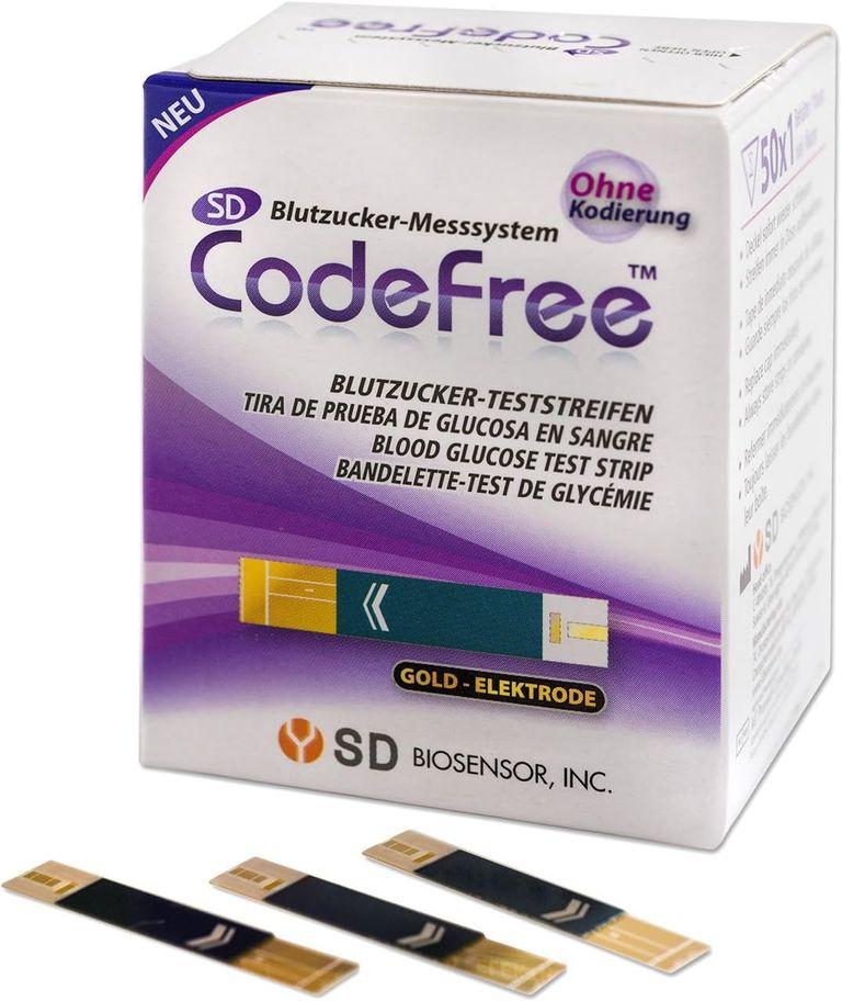 Shopapotheke CodeFree Blutzuckerteststreifen Zur Diabetes-Messung Bei Blutzucker (Zucker-Krankheit)