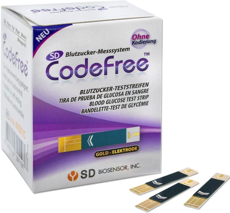 shopapotheke CodeFree Blutzuckerteststreifen zur Diabetes-Messung bei Blutzucker (Zucker-Krankheit)