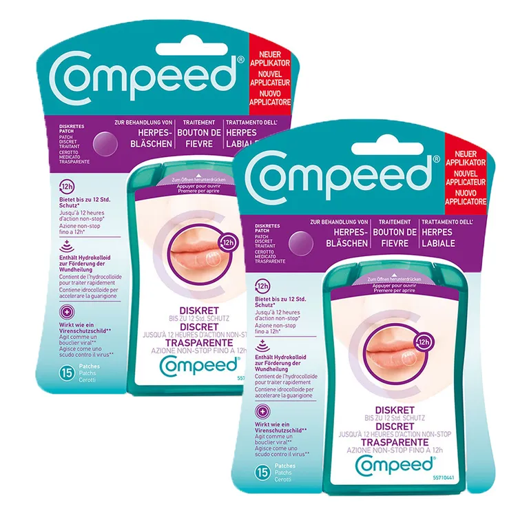 shopapotheke Compeed® Herpes Bläschen Patches Doppelpack