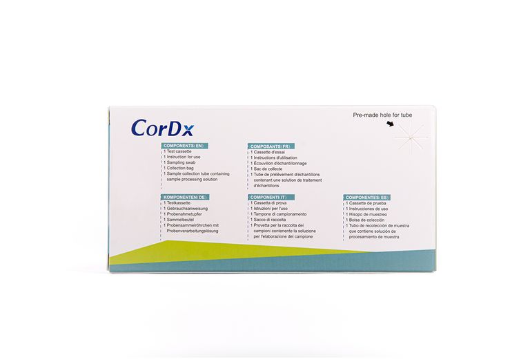 Shopapotheke CorDx 4 In 1 Kombi-Test RSV Viren + Corona COVID-19 + Influenza A + B