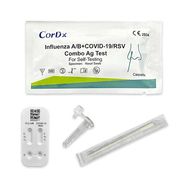 Shopapotheke CorDx Kombi-Scnhelltest (Covid & Influenza & RSV)