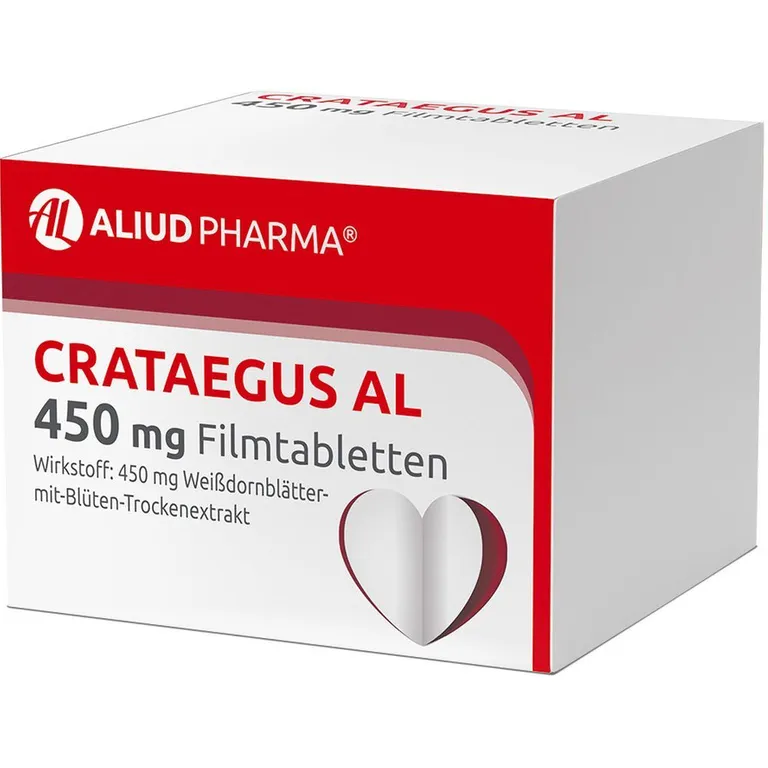 Shopapotheke Crataegus AL 450 Mg Filmtabletten Bei Nachlassender Herzleistung