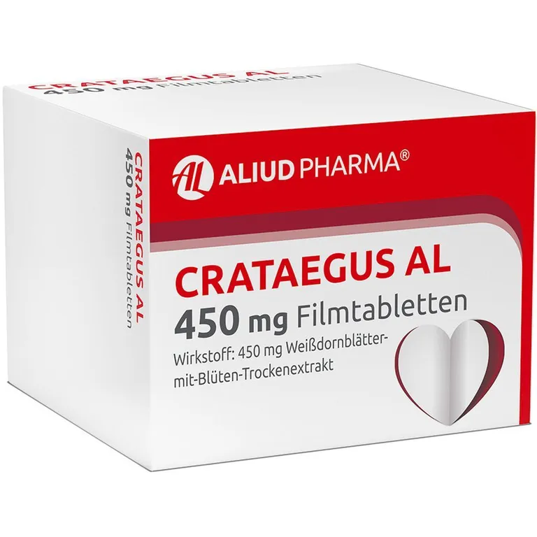 shopapotheke Crataegus AL 450 mg Filmtabletten bei nachlassender Herzleistung