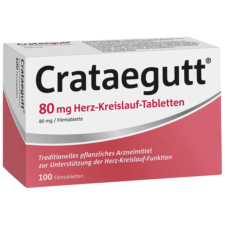shopapotheke Crataegutt® 80 mg Herz-Kreislauf-Tabletten