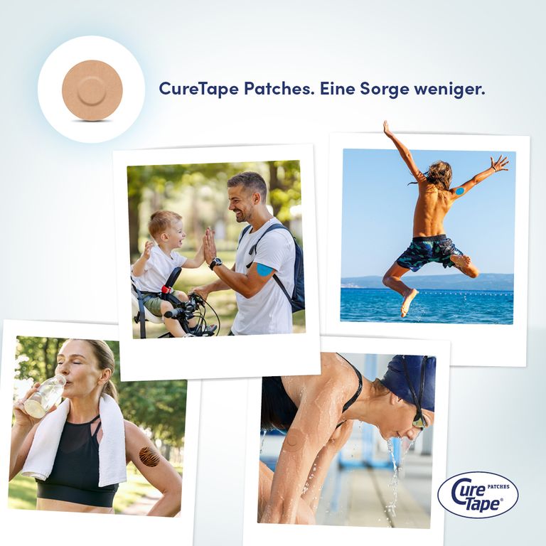 Shopapotheke CureTape® - Freestyle Libre 3 Pflaster - Dexcom G7 Pflaster