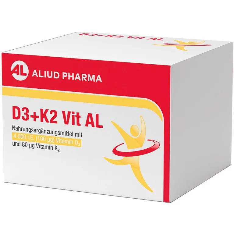 Shopapotheke D3 + K2 Vit AL 4000 I.E. / 80 µg Kapseln: Ein Starkes Duo Für Die Knochen