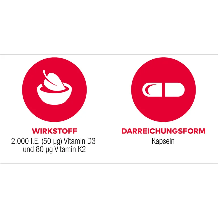 Shopapotheke D3 + K2 Vit AL 4000 I.E. / 80 µg Kapseln: Ein Starkes Duo Für Die Knochen