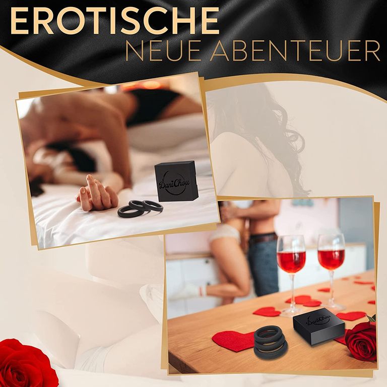 Shopapotheke DaniChou EnduranceRings 3X - Silikon Penisring Set