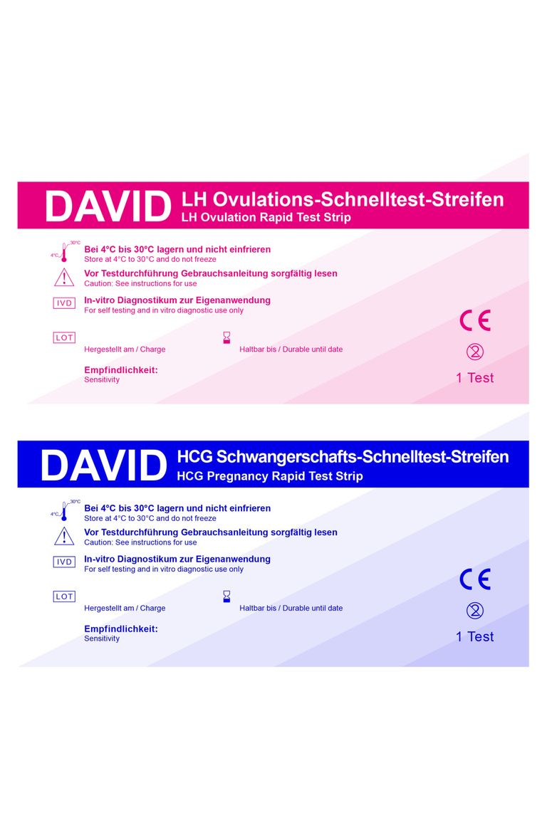 shopapotheke David Ovulationstest 20 miu/ml + Schwangerschaftst. 10miu/ml