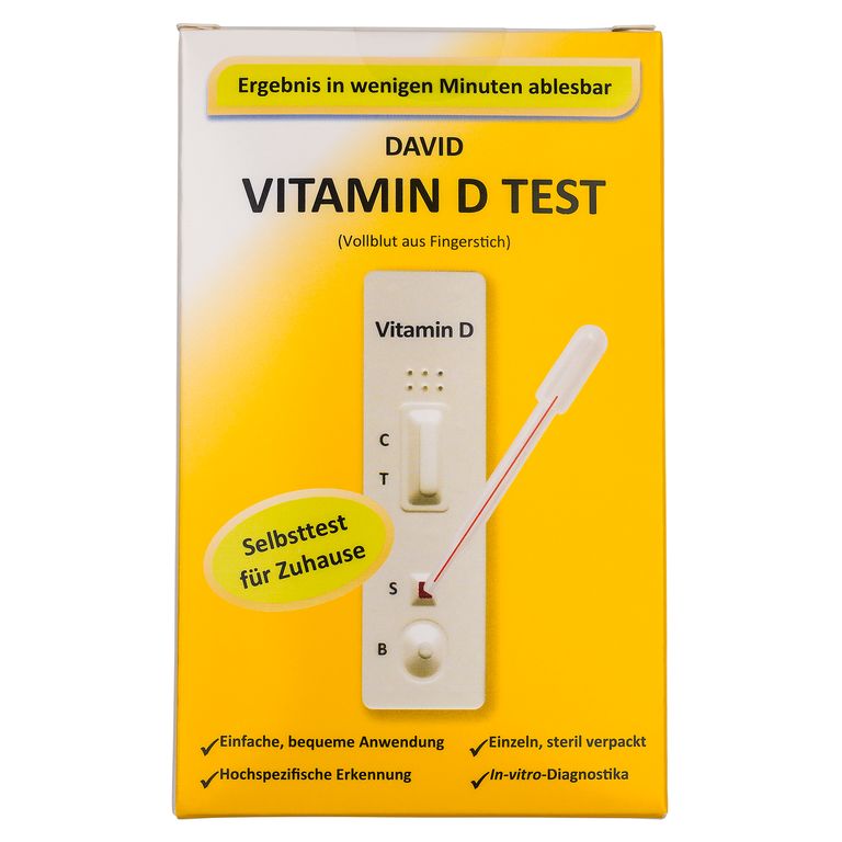 shopapotheke David Vitamin D Testkit 0-100 ng/mL mit Farbkarte In vitro