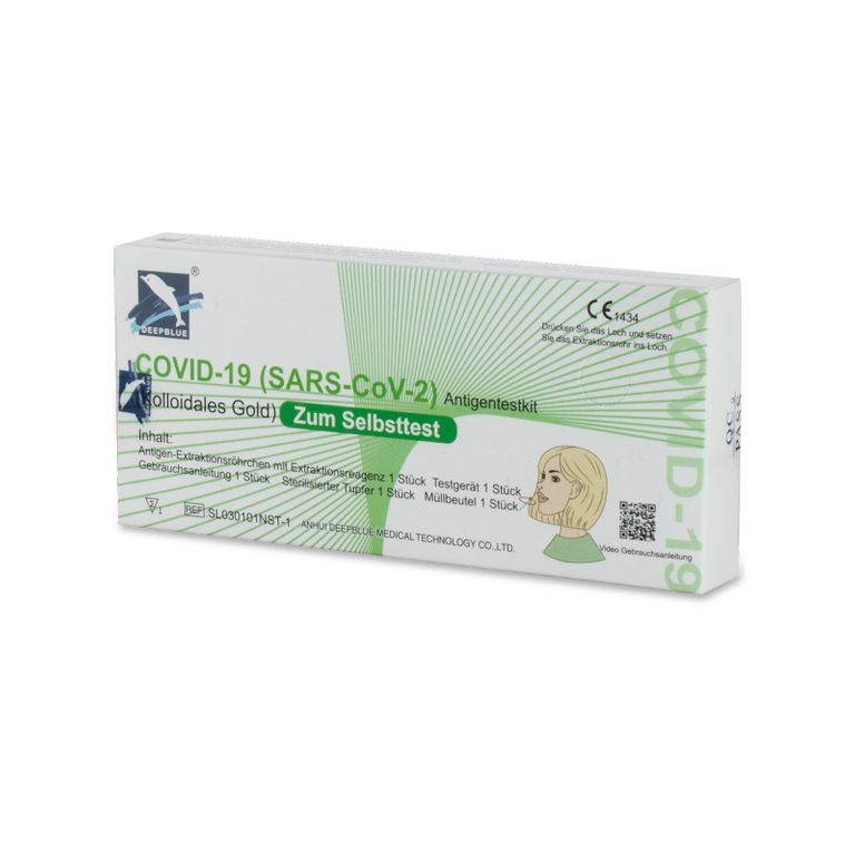 shopapotheke DeepBlue COVID-19 Antigen Testkit Schnelltest
