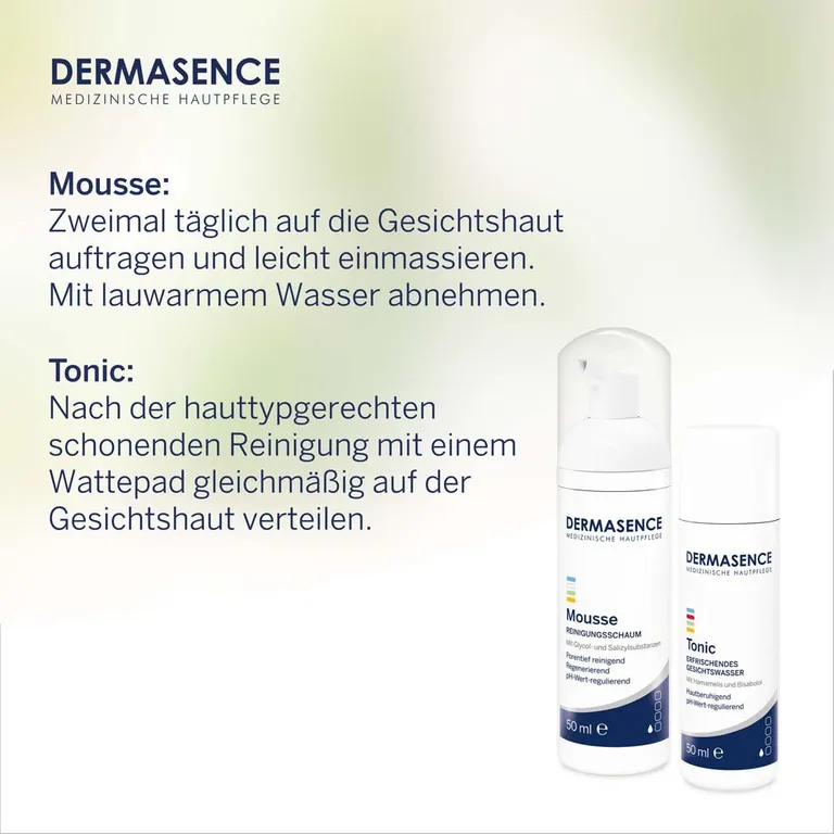 Shopapotheke DERMASENCE Reiseset DERMASENCE Tonic / Mousse