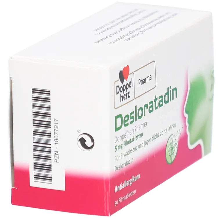 Shopapotheke Desloratadin DoppelherzPharma 5 Mg Filmtabletten