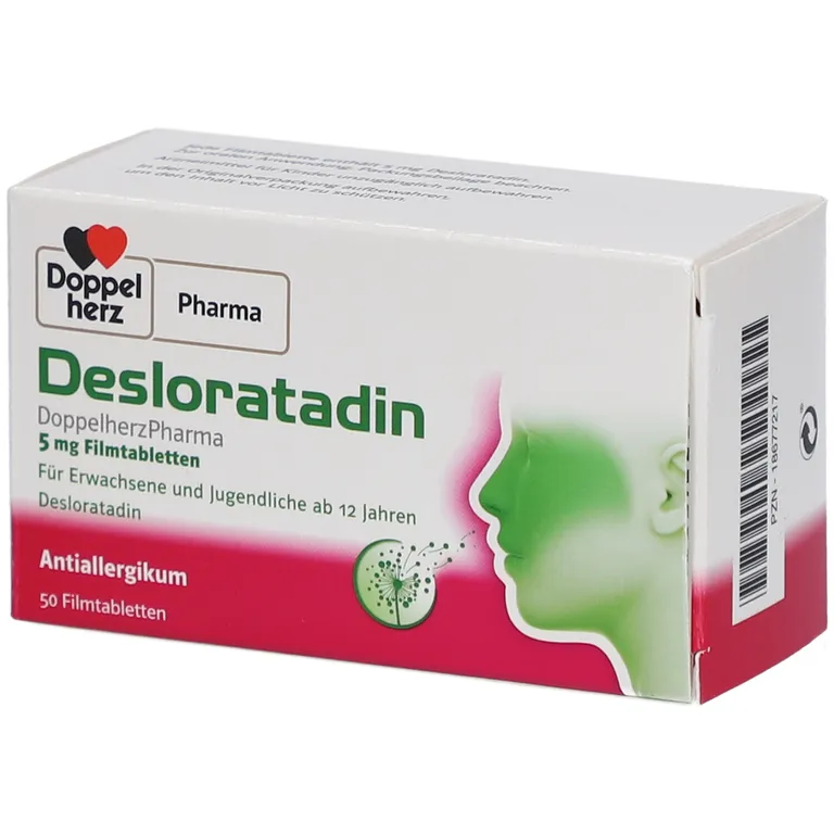 shopapotheke Desloratadin DoppelherzPharma 5 mg Filmtabletten