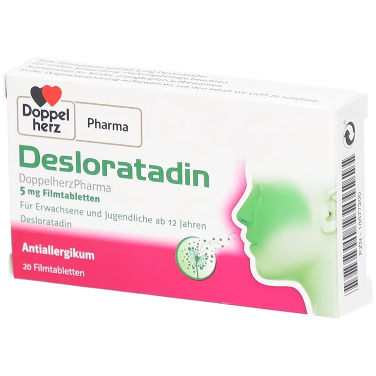 shopapotheke Desloratadin DoppelherzPharma 5 mg Filmtabletten
