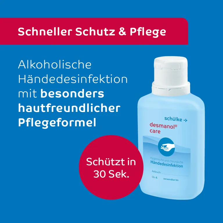 Shopapotheke Desmanol® Care Alkoholische Händedesinfektion