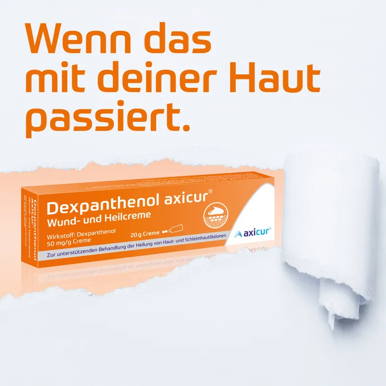 Shopapotheke Dexpanthenol Axicur® Wund- Und Heilcreme 50mg/g Creme