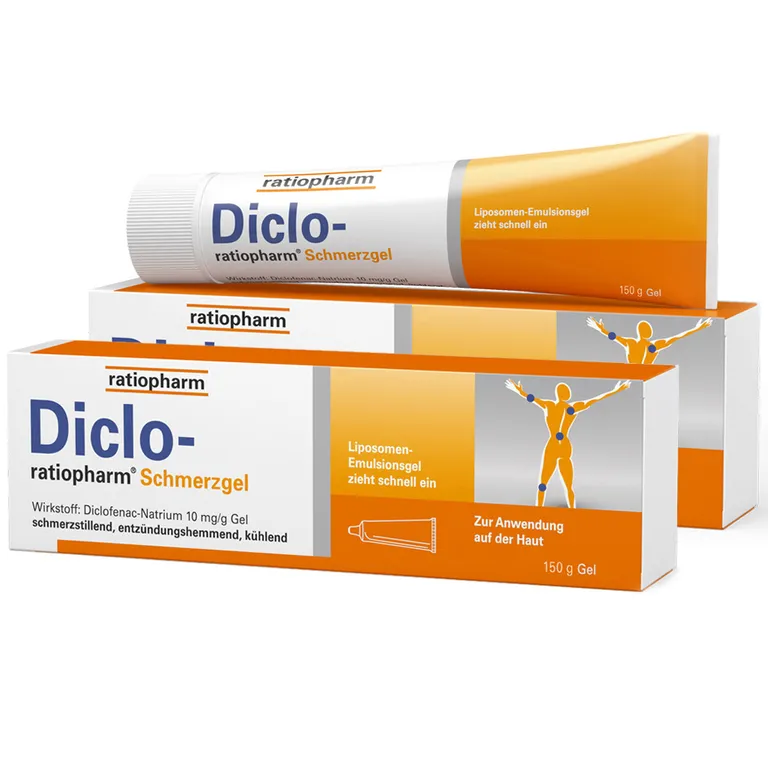 shopapotheke Diclo ratiopharm® Schmerzgel - bei Schmerzen
