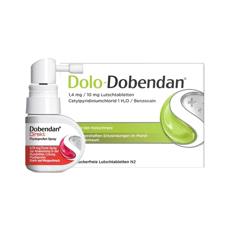 shopapotheke Dobendan® Halsschmerzen-Set - Jetzt 10% mit dem Code "reckitt10" sparen*