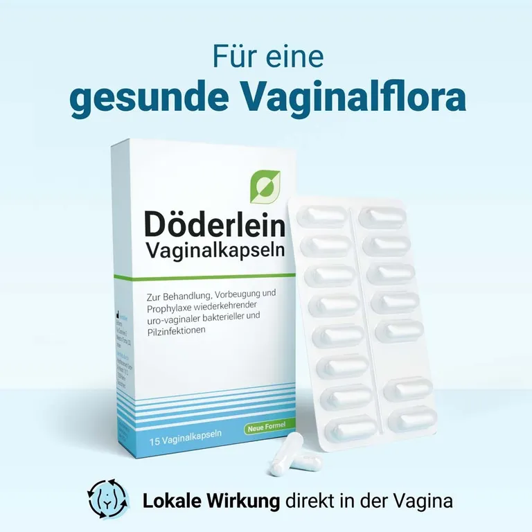 Shopapotheke Döderlein Vaginalkapseln Mit Milchsäurebakterien
