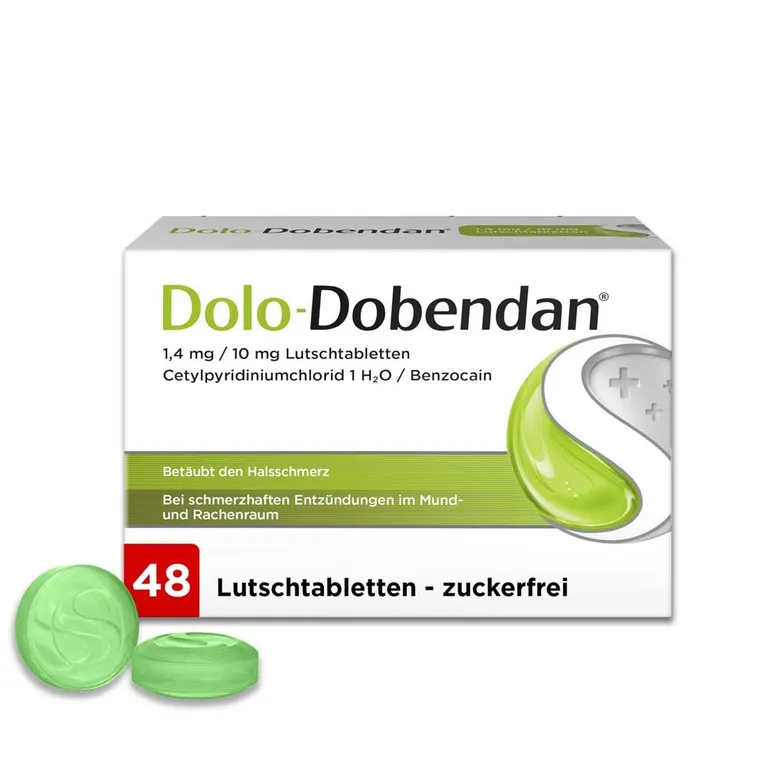 shopapotheke Dolo-Dobendan Lutschtabletten gegen Halsschmerzen - Jetzt 10% mit dem Code "reckitt10" sparen*