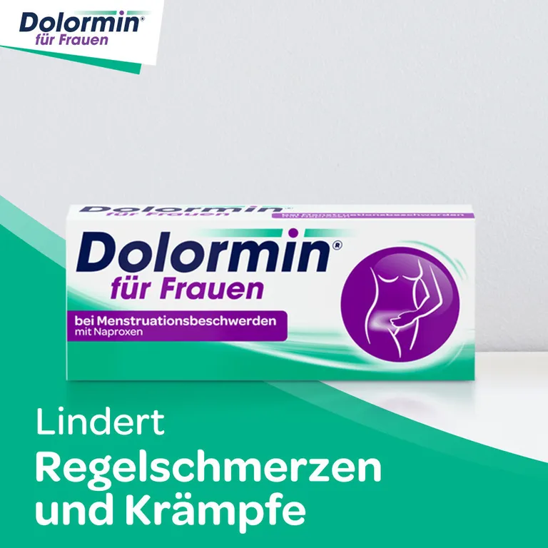 Shopapotheke Dolormin Für Frauen Bei Menstruationsbeschwerden Mit Naproxen