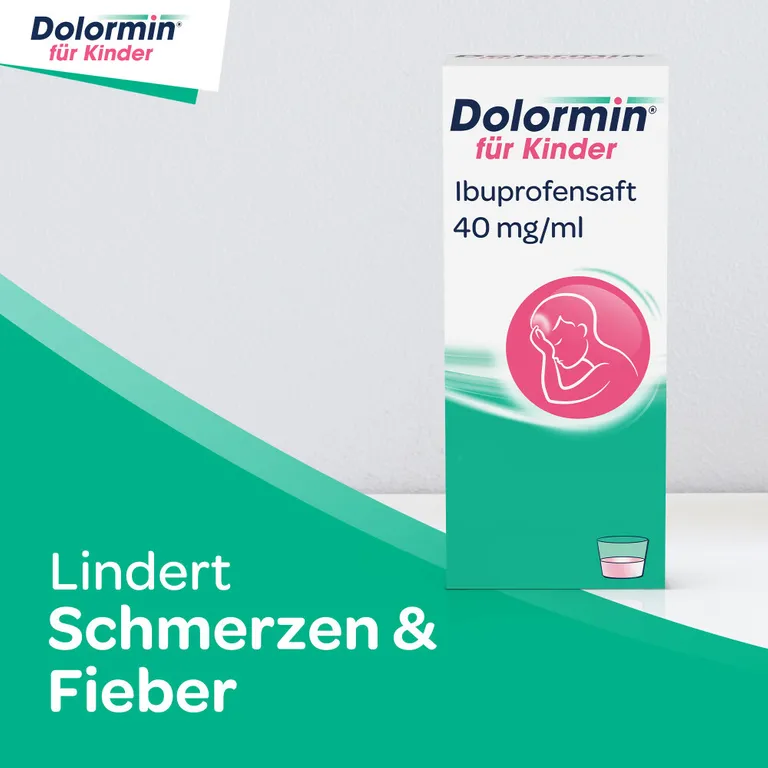 Shopapotheke Dolormin Für Kinder Ibuprofensaft 40 Mg/ml Bei Fieber Und Schmerzen