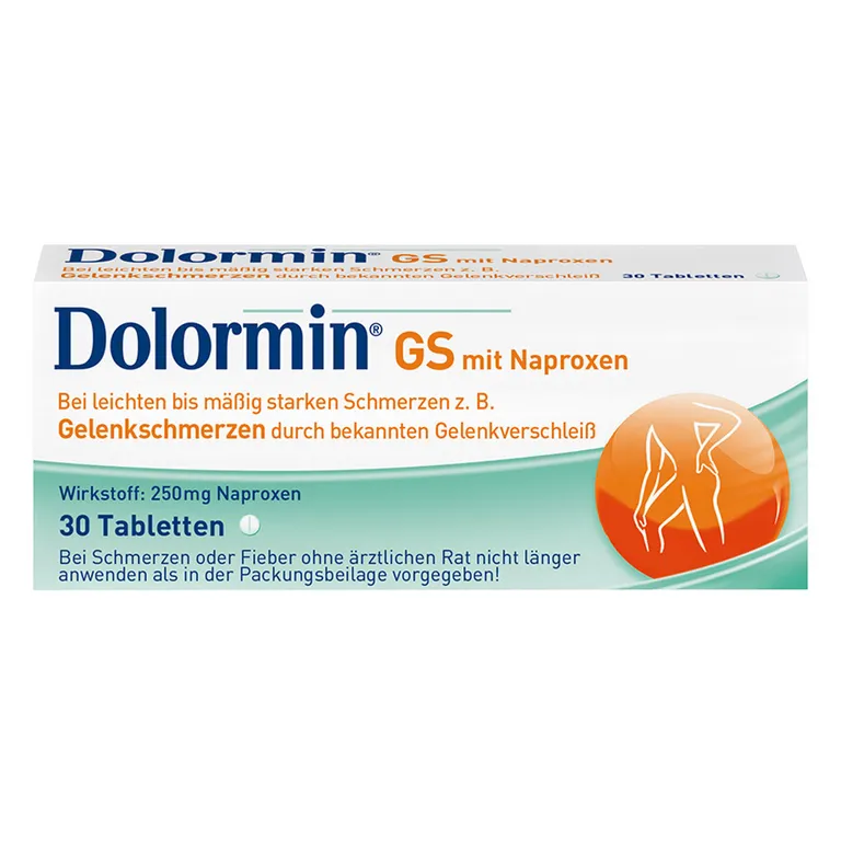 shopapotheke Dolormin GS mit Naproxen Schmerztabletten bei Gelenkschmerzen