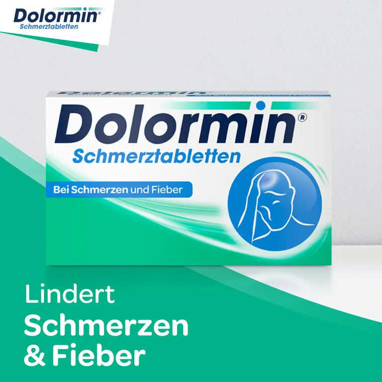 Shopapotheke Dolormin Schmerztabletten Mit 200 Mg Ibuprofen Bei Schmerzen Und Fieber