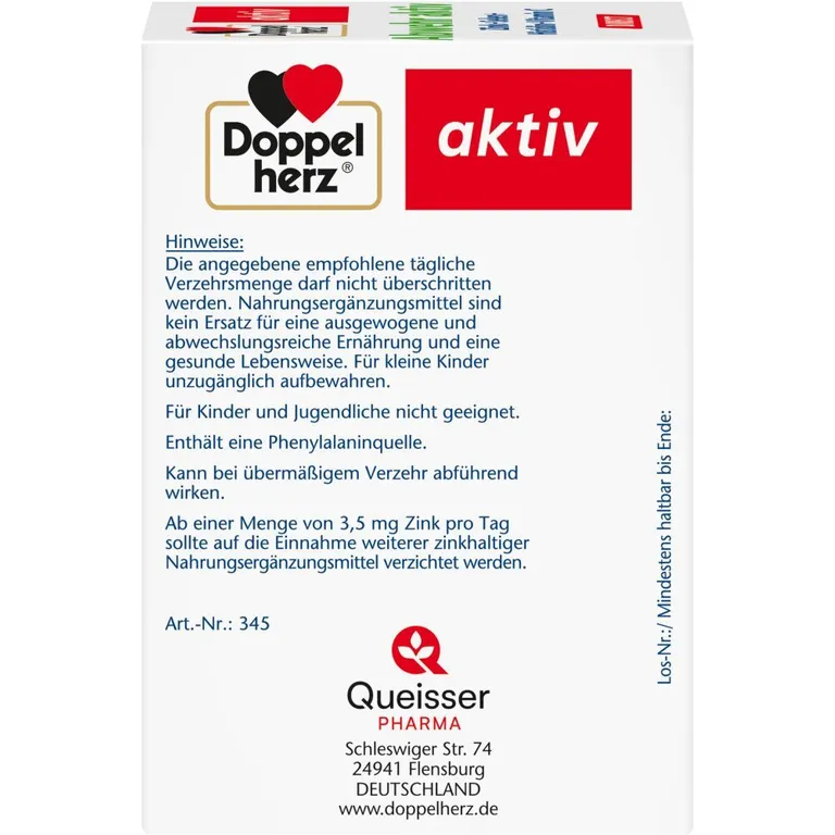Shopapotheke Doppelherz Abwehr Aktiv DIRECT Mit Zink + Selen + Histidin