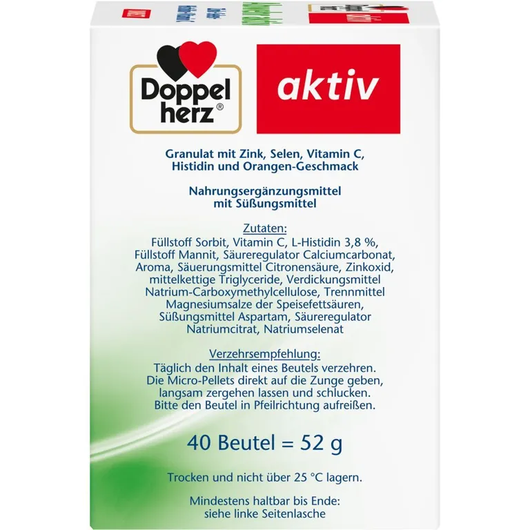 Shopapotheke Doppelherz Abwehr Aktiv DIRECT Mit Zink + Selen + Histidin