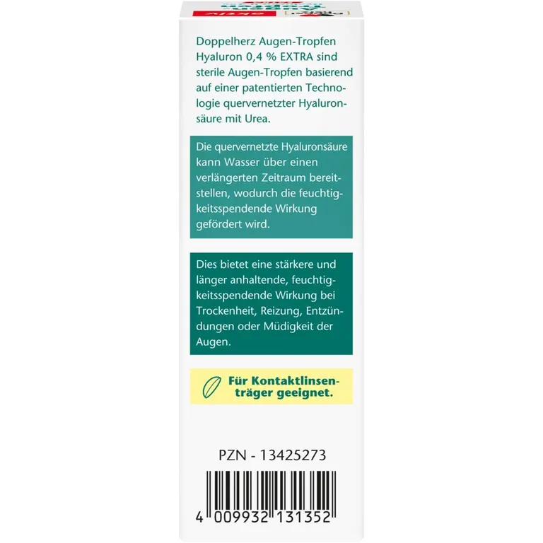 Shopapotheke Doppelherz Augen-Tropfen Extra Hyaluron 0 4%