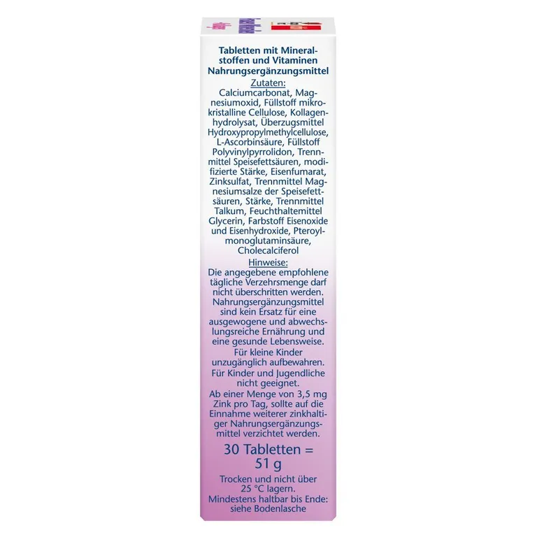 Shopapotheke Doppelherz® Aktiv Frauen Mineralien + Kollagen DEPOT