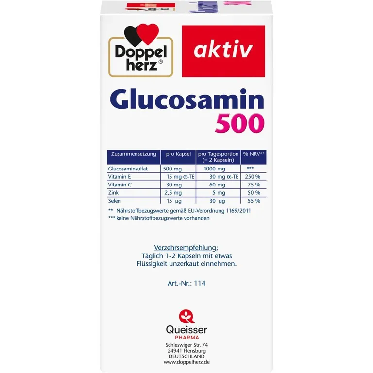 Shopapotheke Doppelherz® Aktiv Glucosamin 500 Kapseln