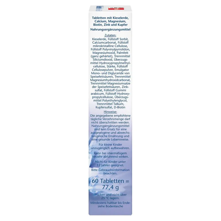 Shopapotheke Doppelherz® Aktiv Kieselerde + Biotin + Zink Tabletten