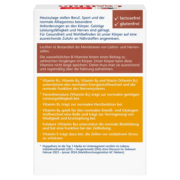 Shopapotheke Doppelherz® Aktiv Lecithin + B-Vitamine Kapseln