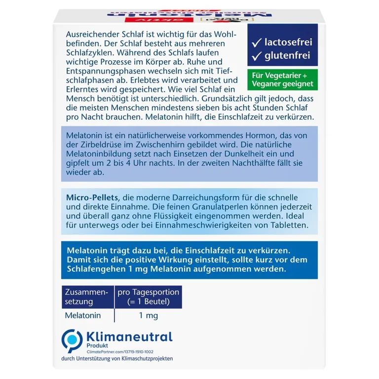 Shopapotheke Doppelherz® Aktiv Melatonin Schneller Einschlafen