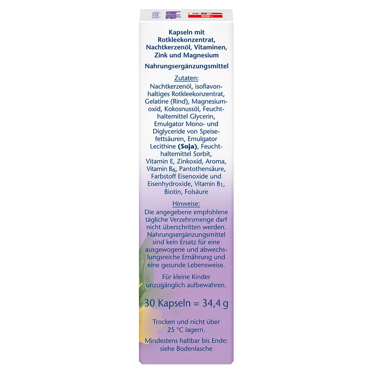 Shopapotheke Doppelherz® Aktiv Meno Rotklee + Nachtkerzenöl + Biotin