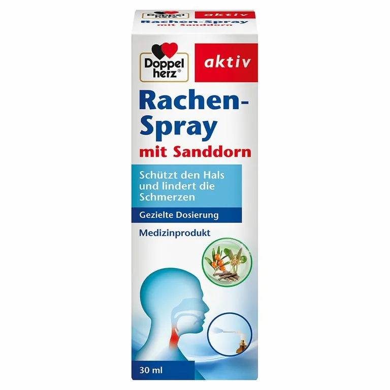 shopapotheke Doppelherz® aktiv Rachenspray mit Sanddorn