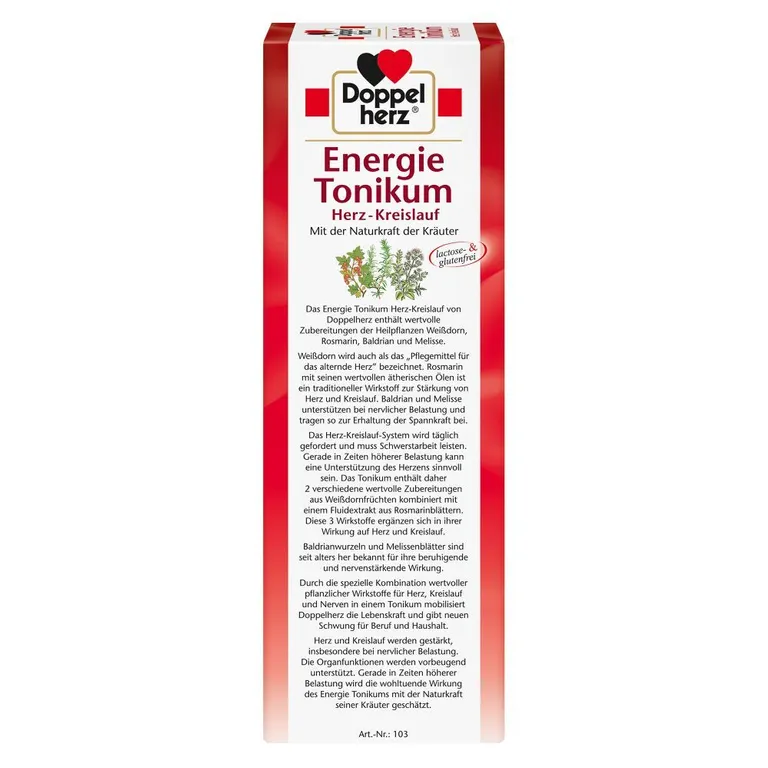Shopapotheke Doppelherz® Energie Tonikum Herz-Kreislauf